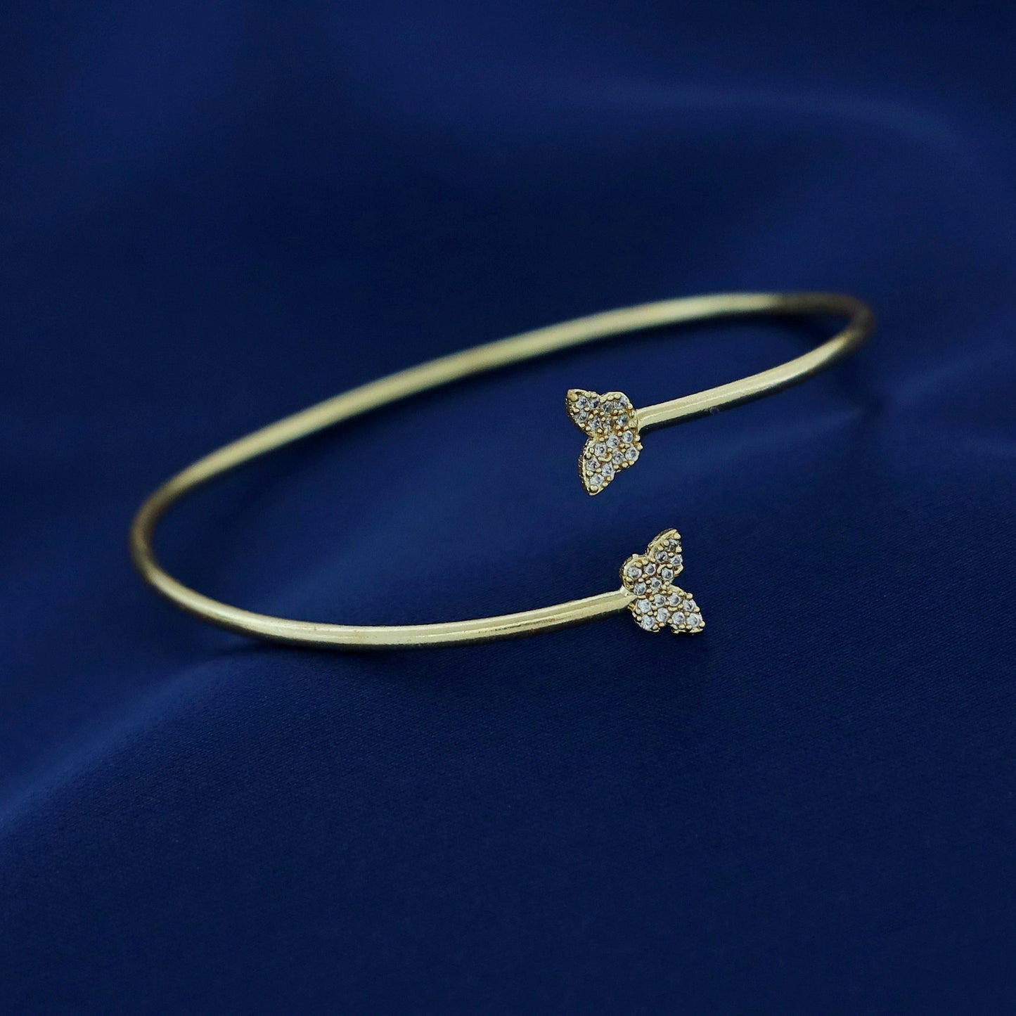 Dual Butterfly Bangle