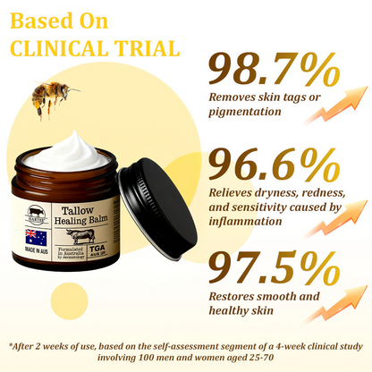 HARTEE® Tallow Healing Balm🐄（GMP Facility • TGA-Registered • Dermatologist Tested👨‍⚕️）Soothe eczema, psoriasis & rosacea—without steroids.🐄